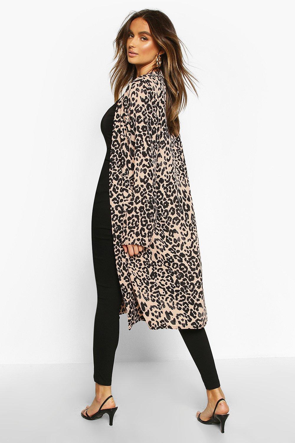 Leopard Print Duster