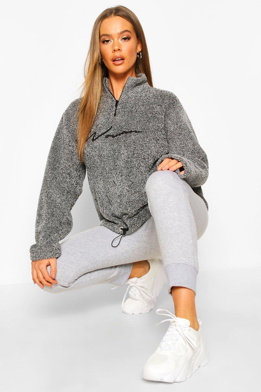 women's fleece hoodie