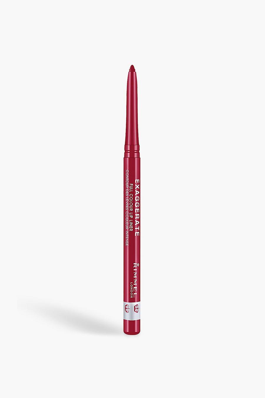 Crayon à lèvres Exaggerate rouge diva Rimmel London image number 1