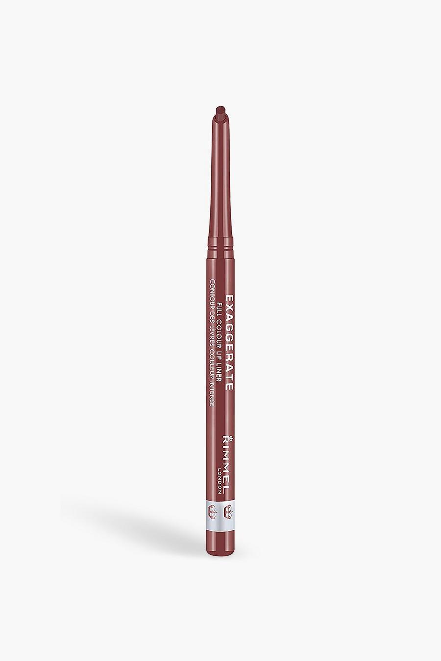 Pink Rimmel London Exaggerate Lip Liner Addiction image number 1