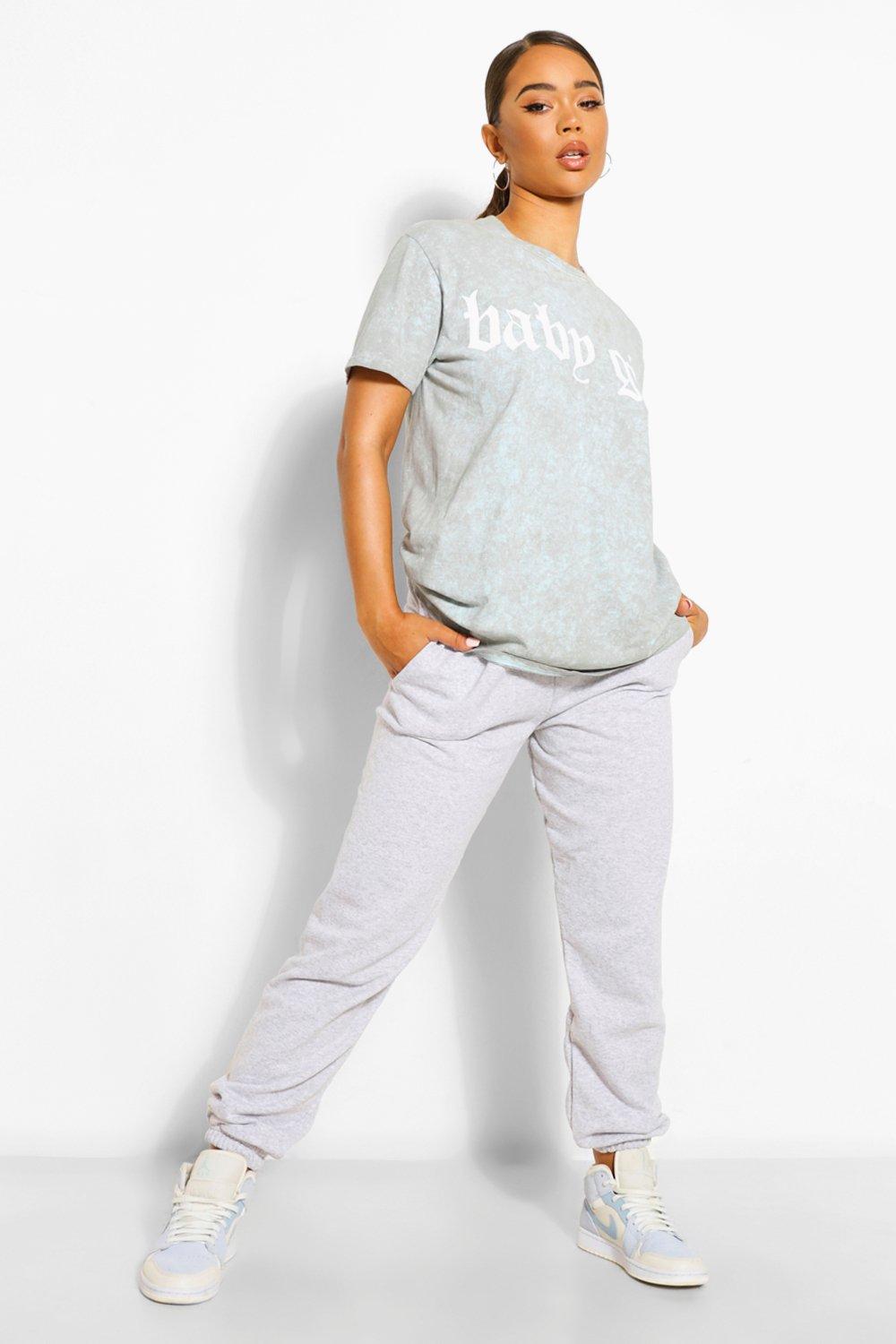 Boohoo mix and match oversized jogger sale