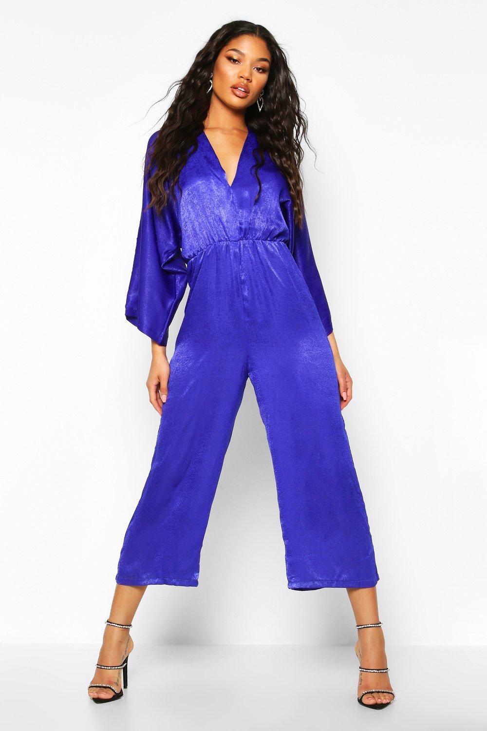 boohoo velvet jumpsuit