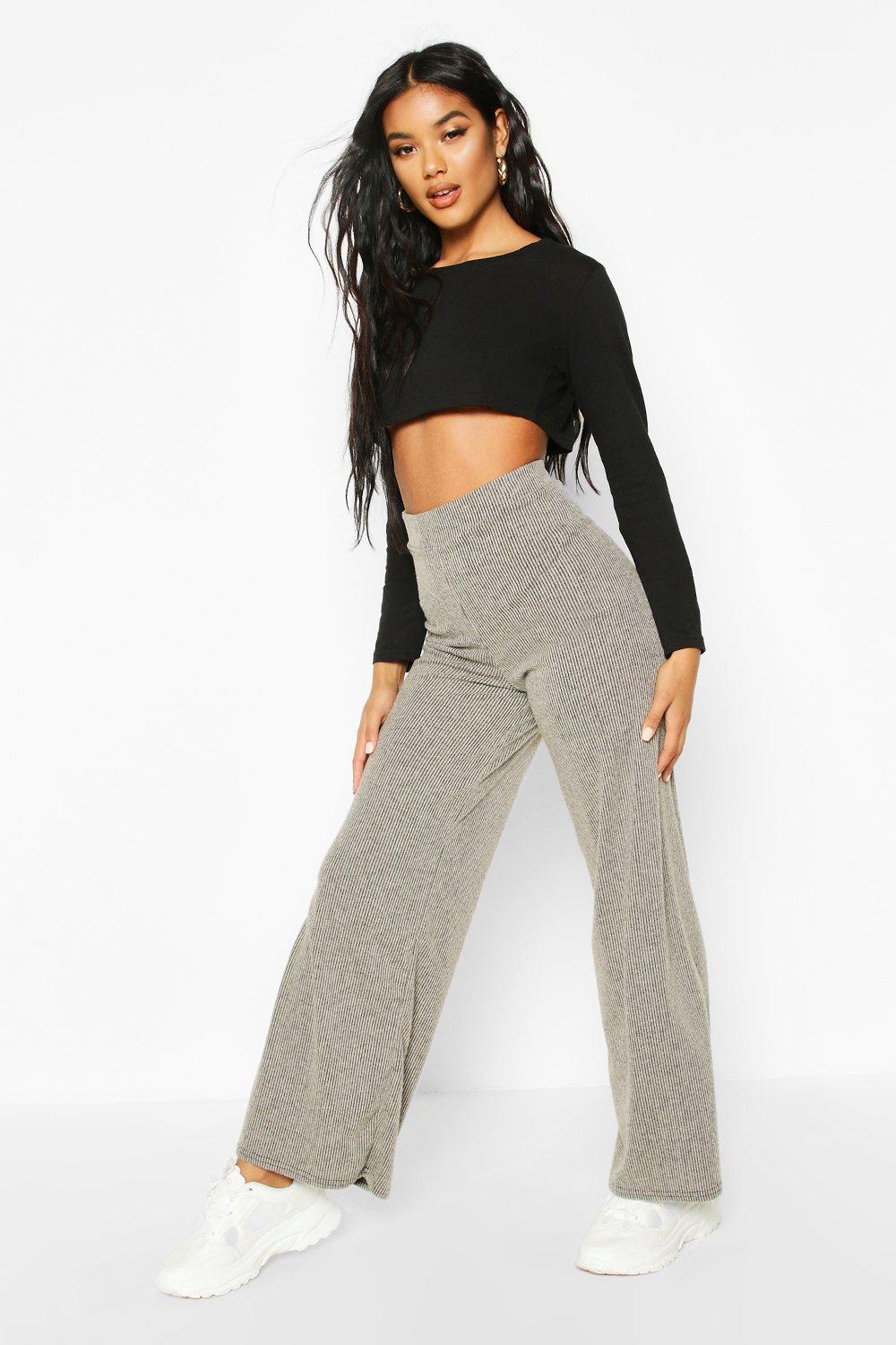 wide leg joggers