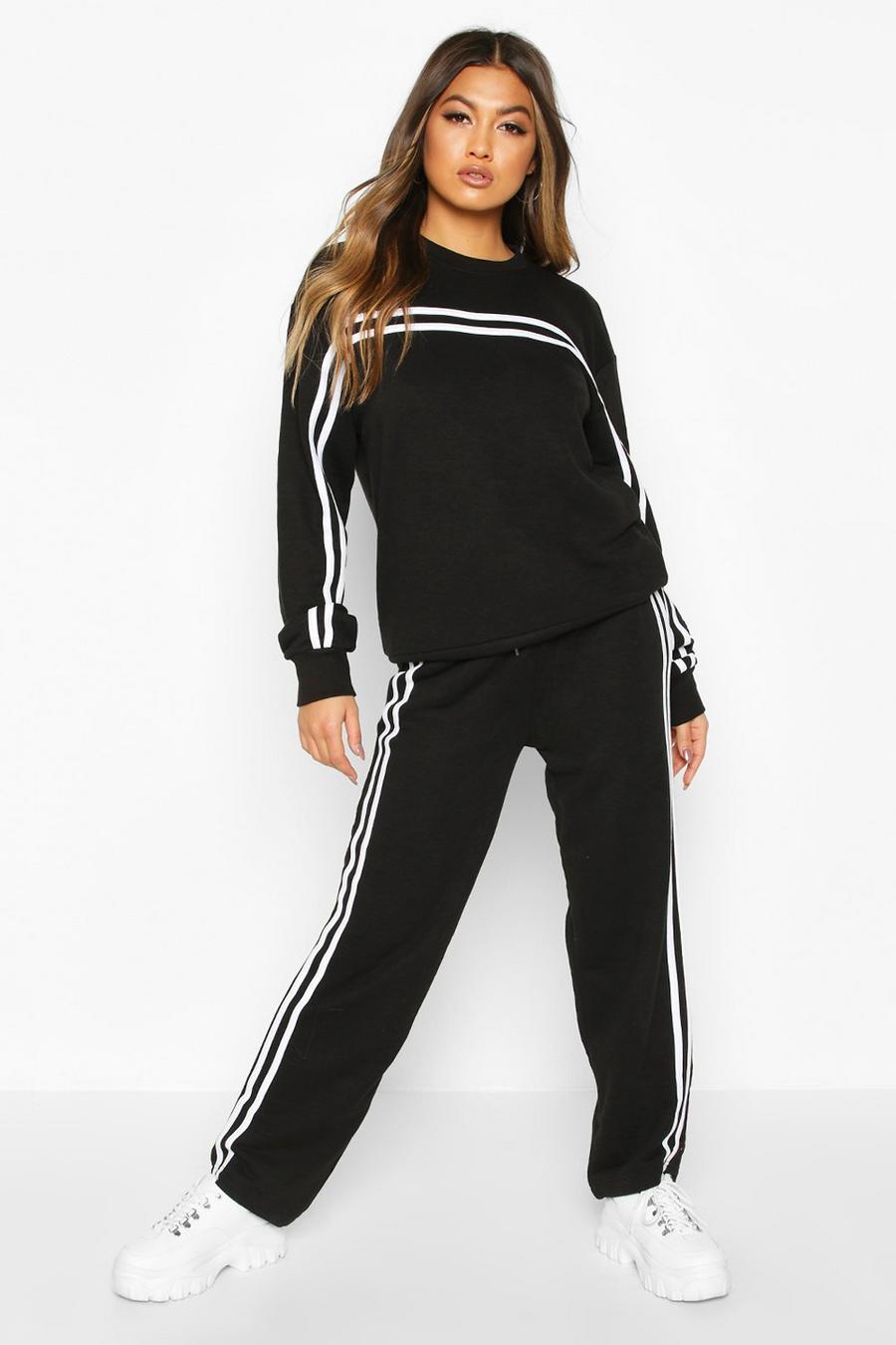 Double Stripe Sweater Tracksuit image number 1