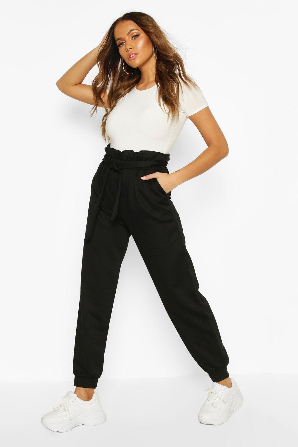 Paperbag hot sale waist joggers