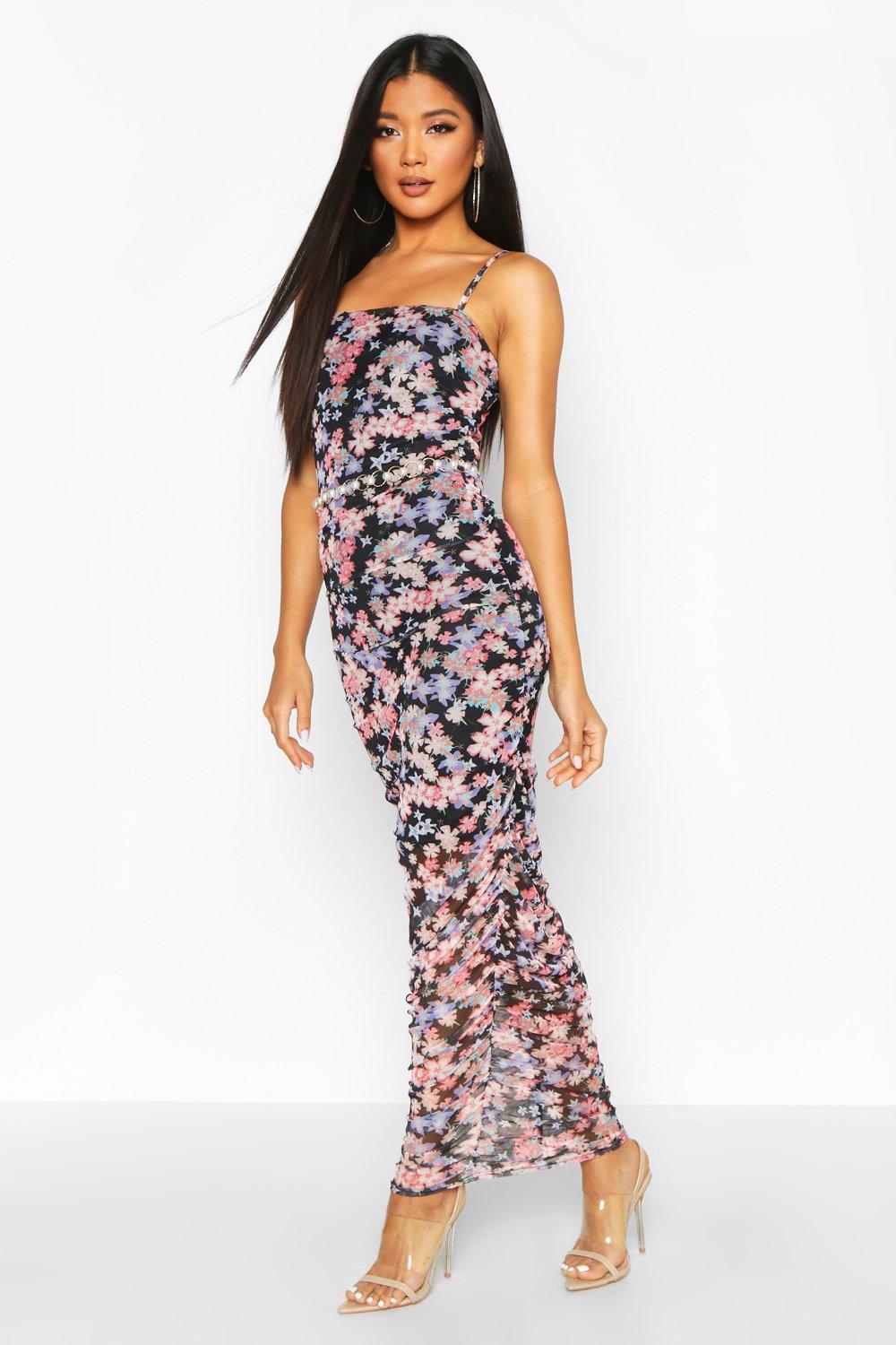 floral midaxi dress