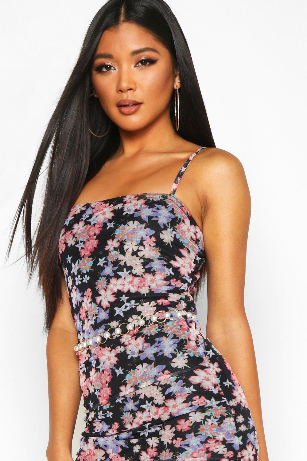 Boohoo store midaxi dress