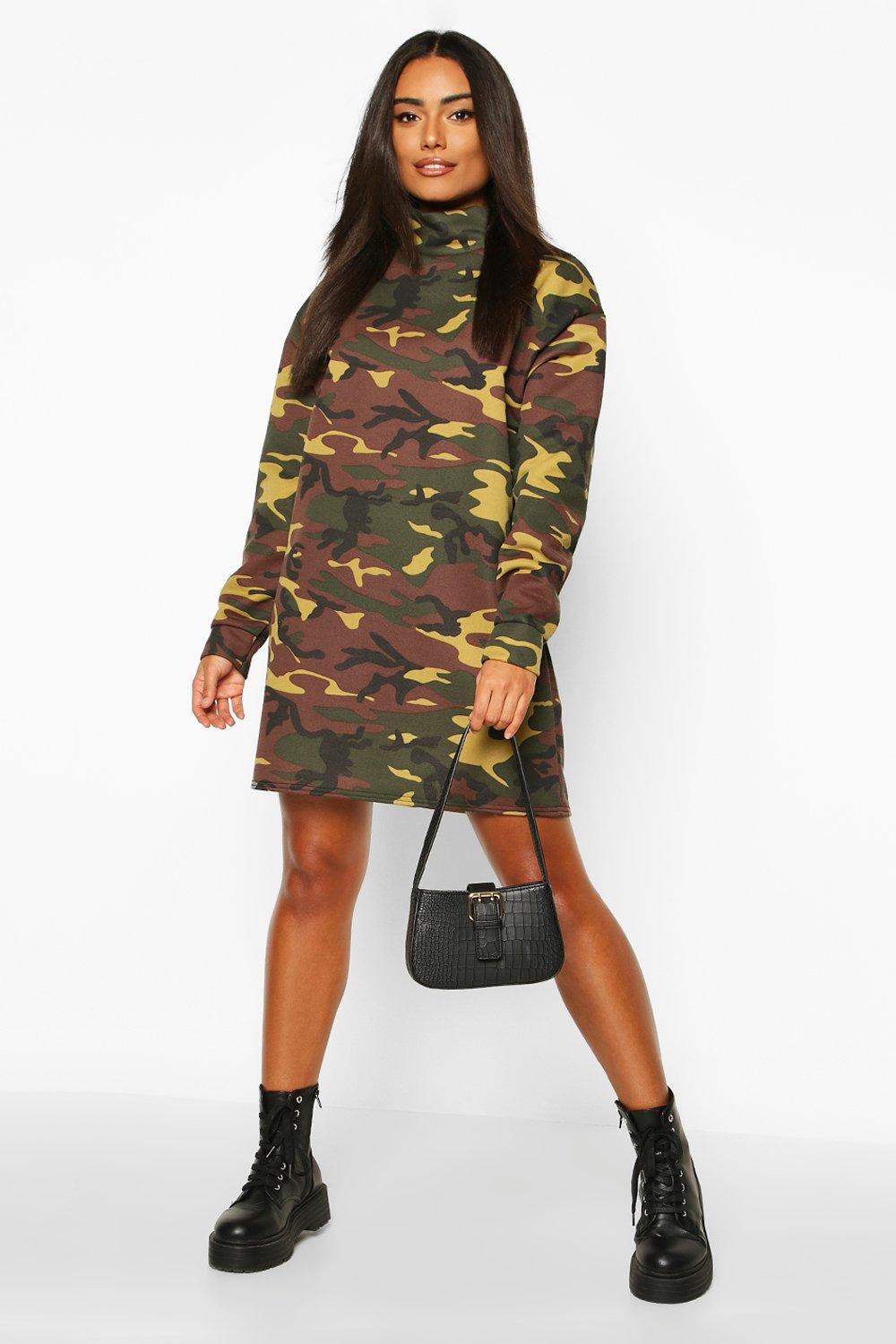 Camouflage 2025 jumper dress