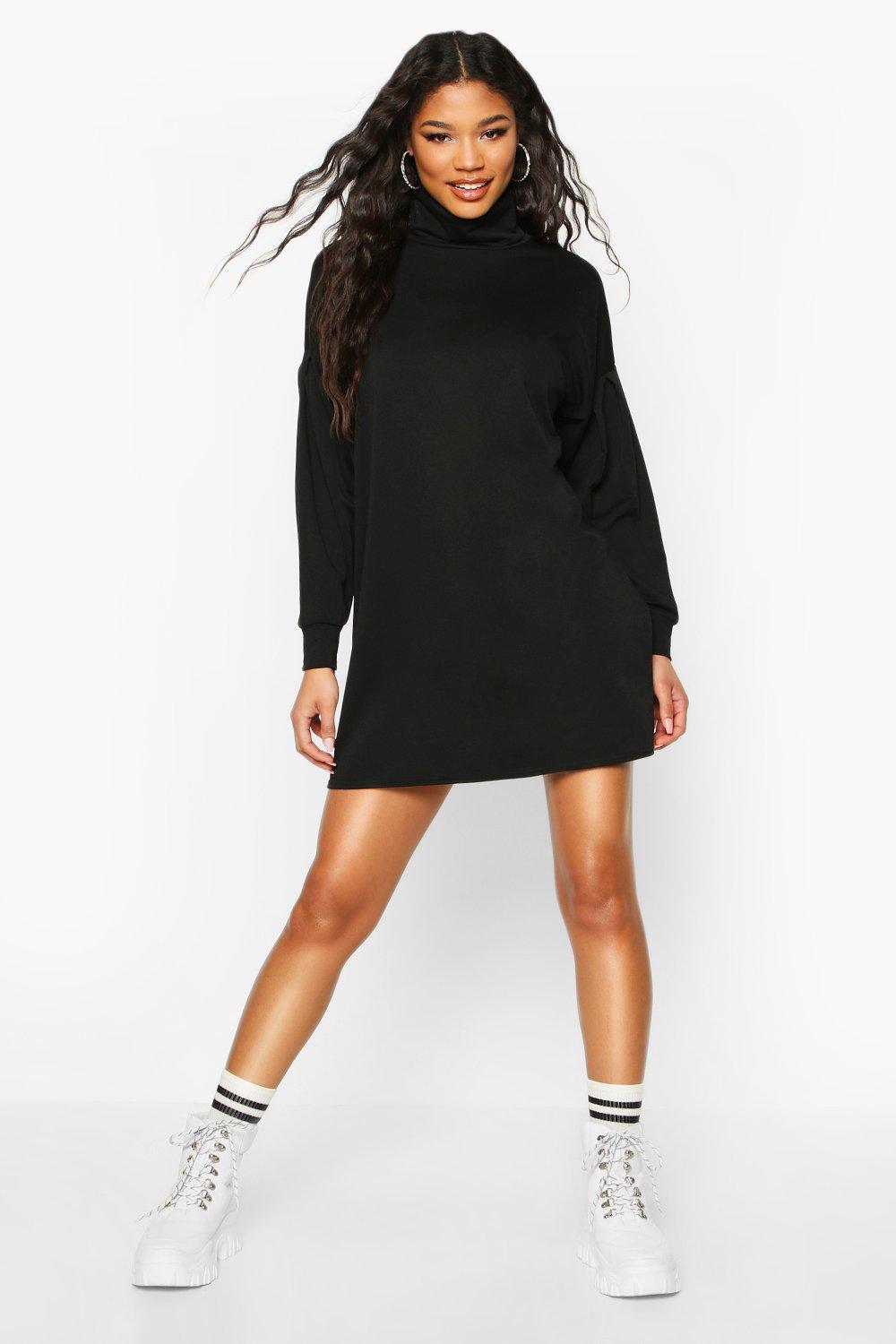 slouchy sweatshirt dress