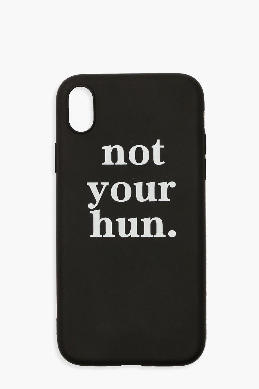 Not Your Hun iPhone XR Case image number 1