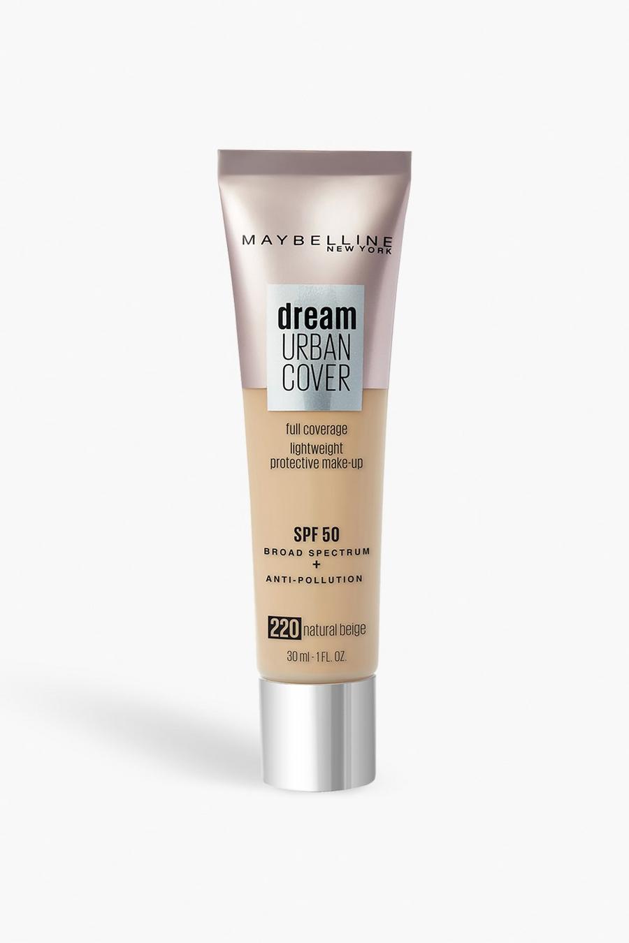 Maybelline Dream Urban Cover All-In-One Protective Foundation SPF 50 - 220 Natural Beige image number 1