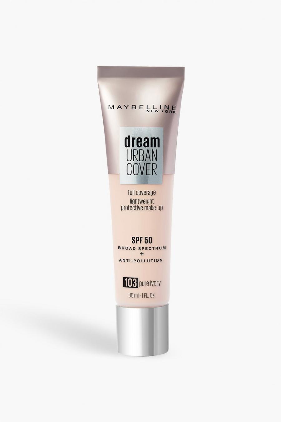 Beige Maybelline Dream Urban Cover All-In-One Protective Foundation SPF 50 - 100 Warm Ivory image number 1