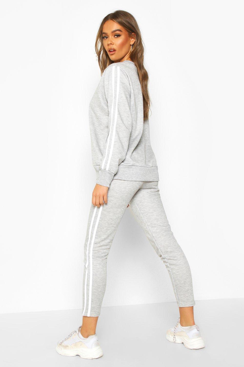 Striped jogger set hotsell