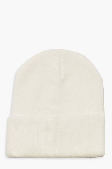 Basic Knitted Beanie cream