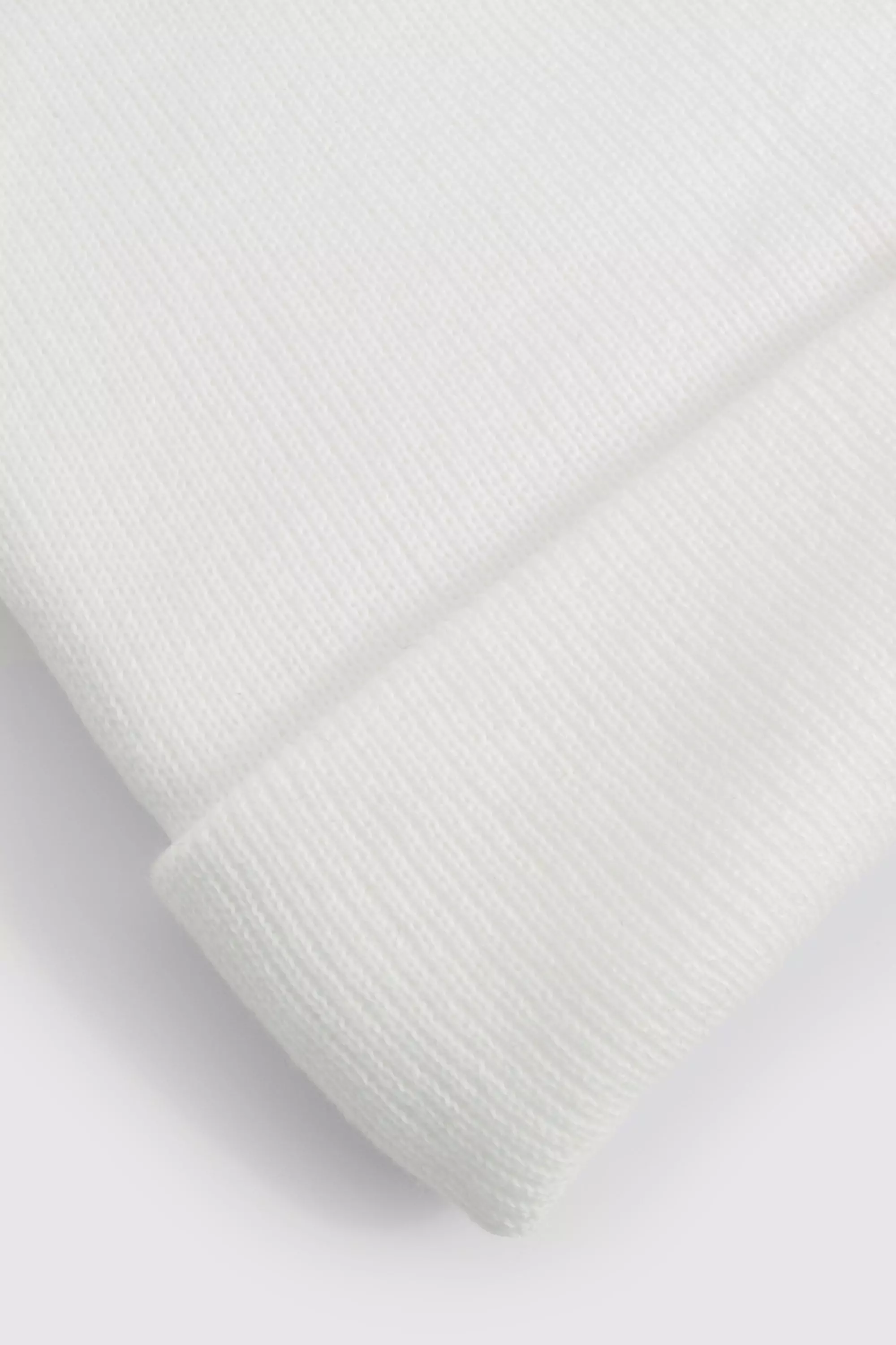 Cream Basic Knitted Beanie alternative image
