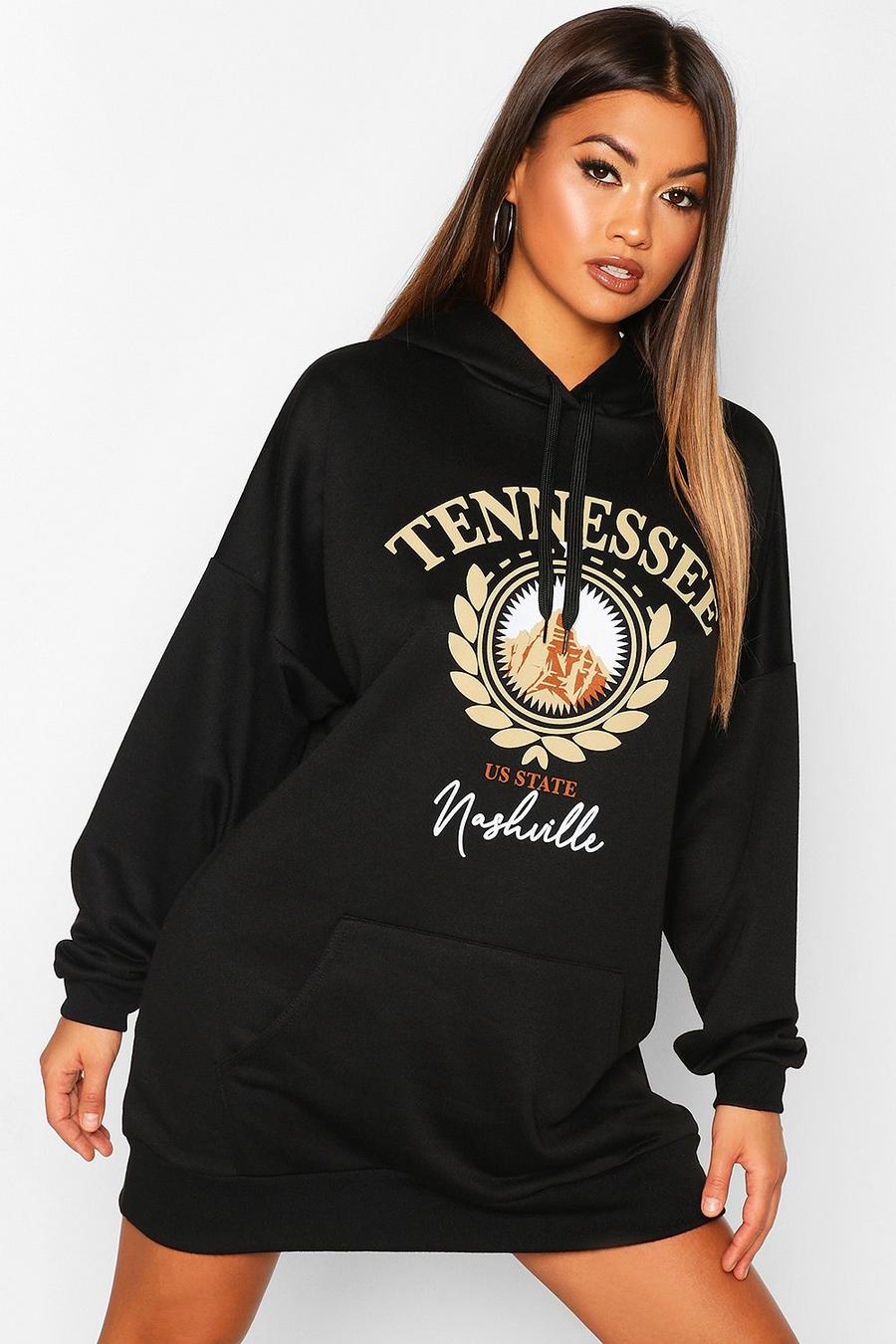 Tennesse Graphic Hooded Sweatshirt Dress image number 1