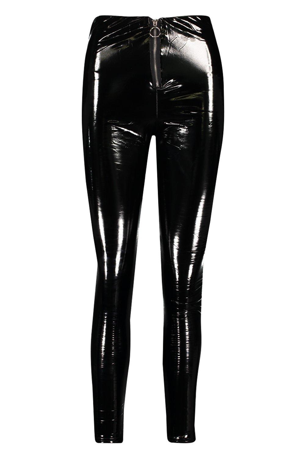 Vinyl hotsell zip leggings