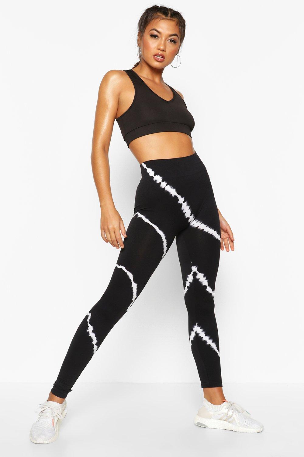 Fit Tie Dye Gym Leggings | boohoo