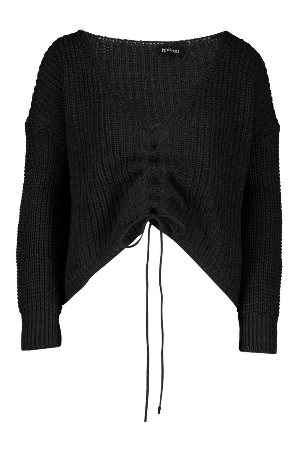 Lace hotsell front sweater