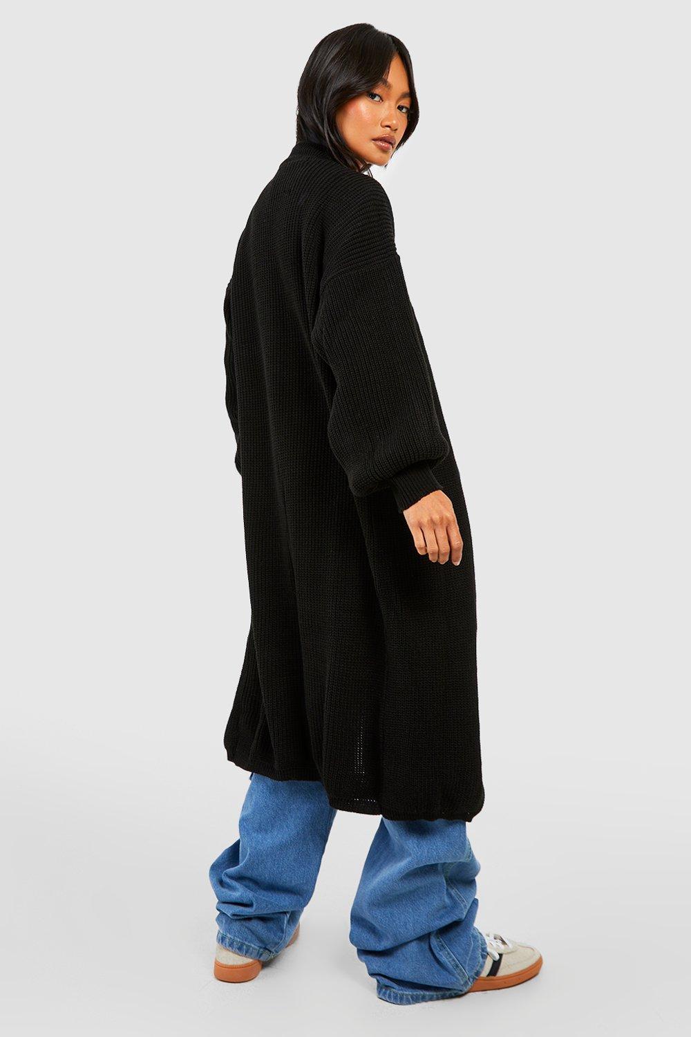 Boohoo oversized cardigan best sale