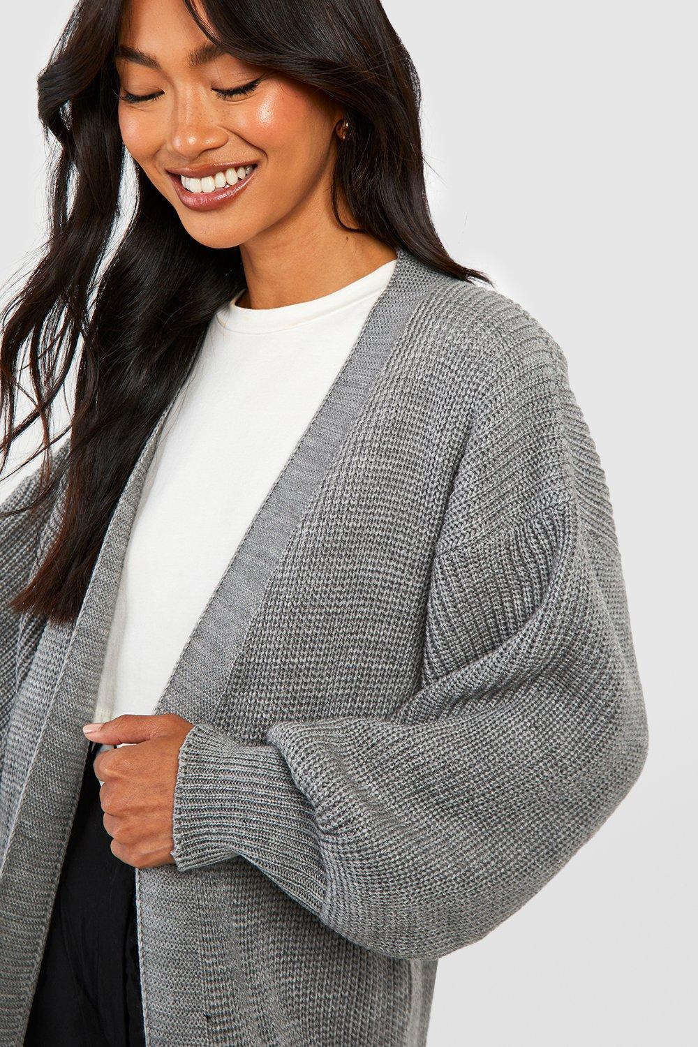 Silver on sale grey cardigan