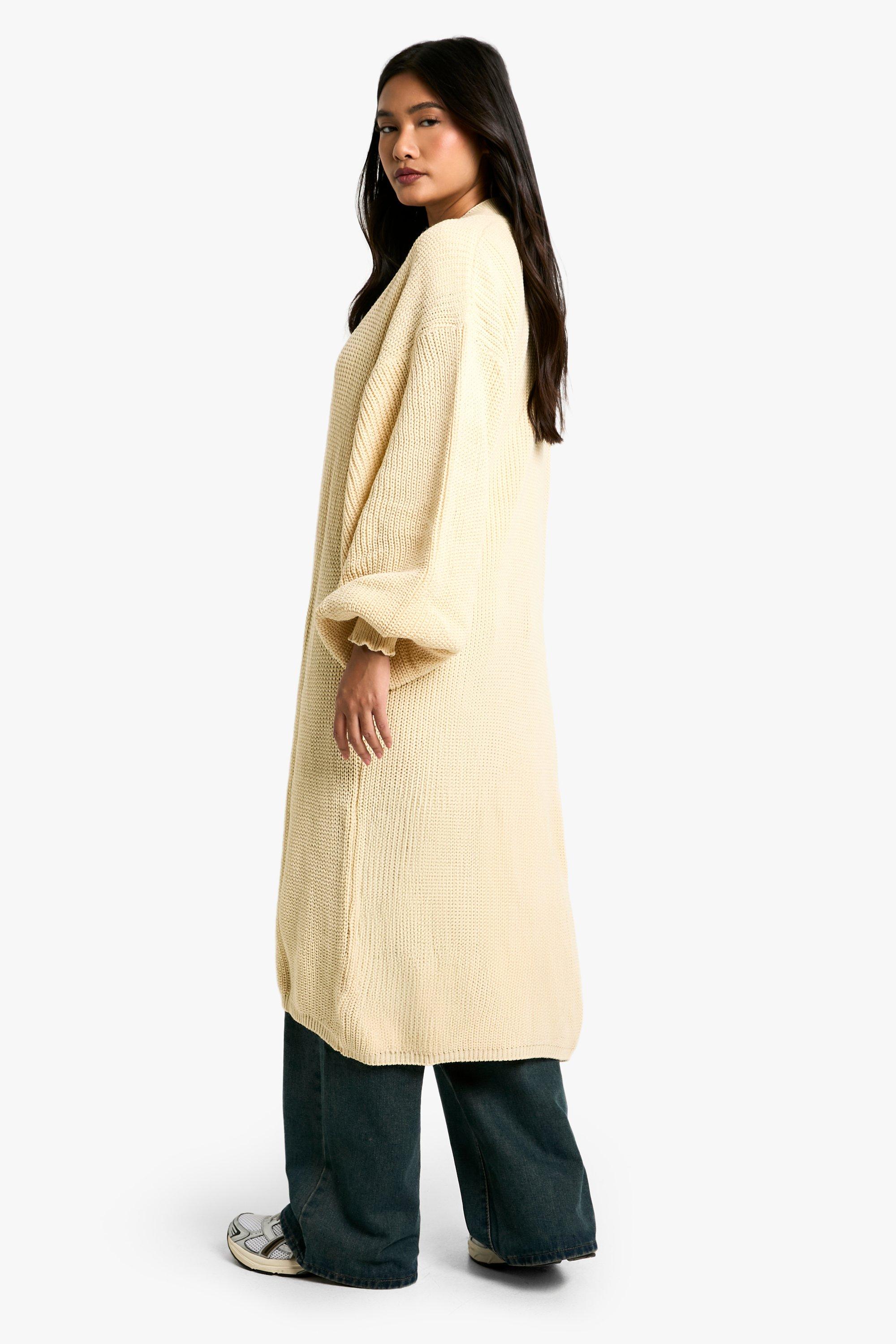 stone long cardigan