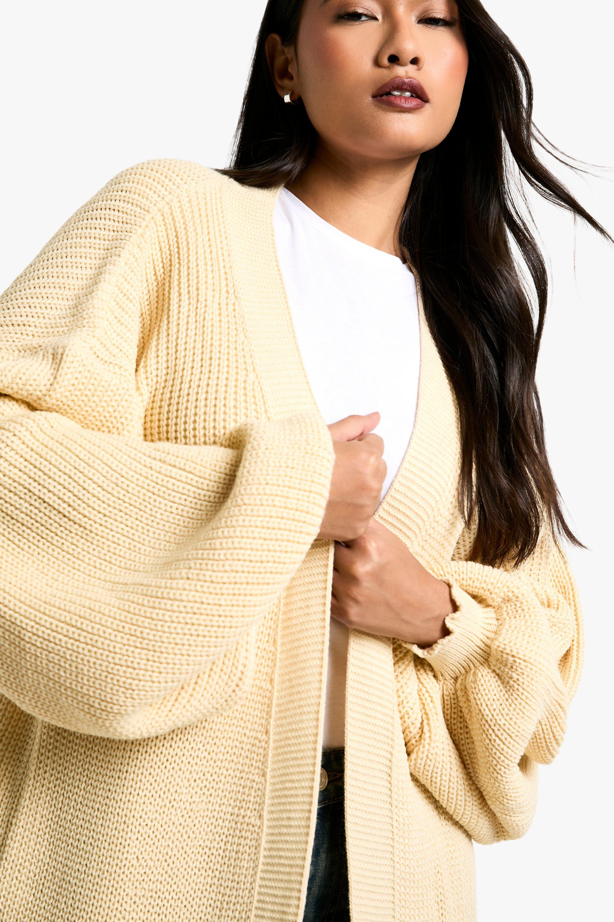 Big sleeve cheap cardigan