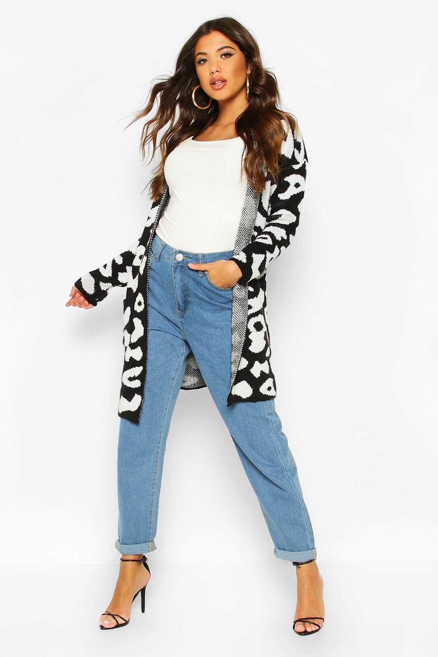 Leopard Knitted Cardigan image number 1
