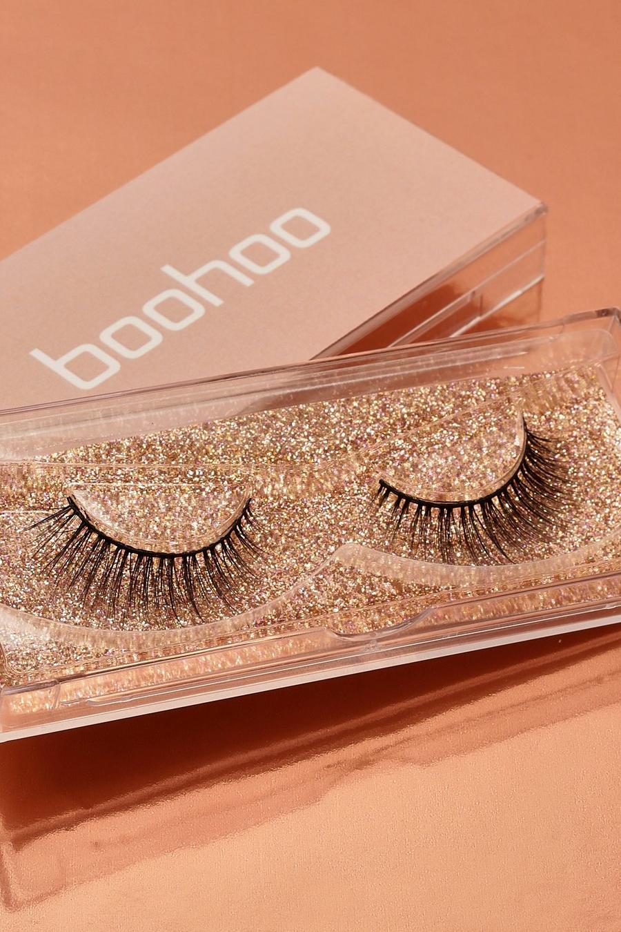 Nude Boohoo Natural Lashes image number 1