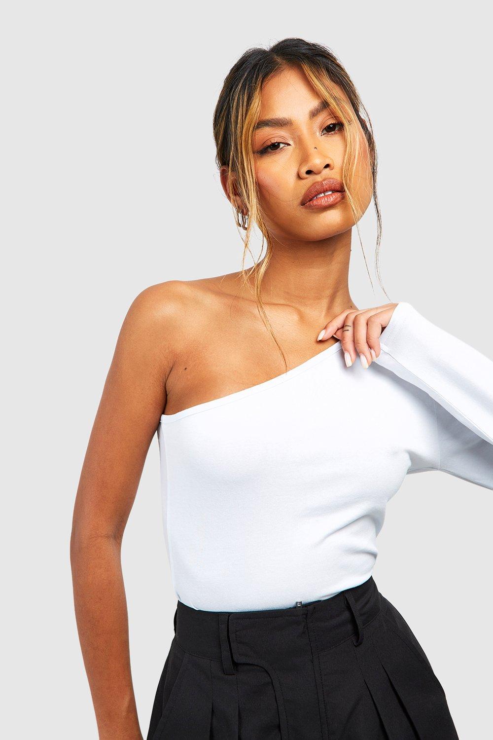 White one store sleeve bodysuit