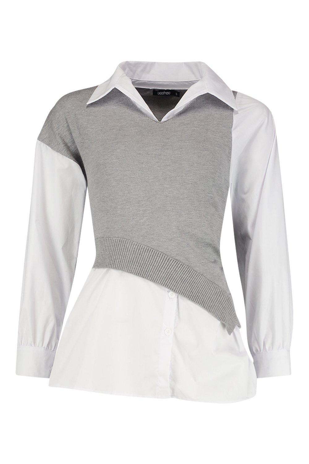 Sweater and shirt in one clearance