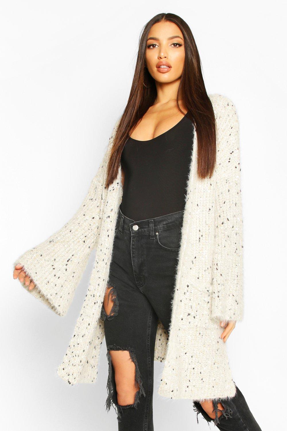 boohoo long cardigan