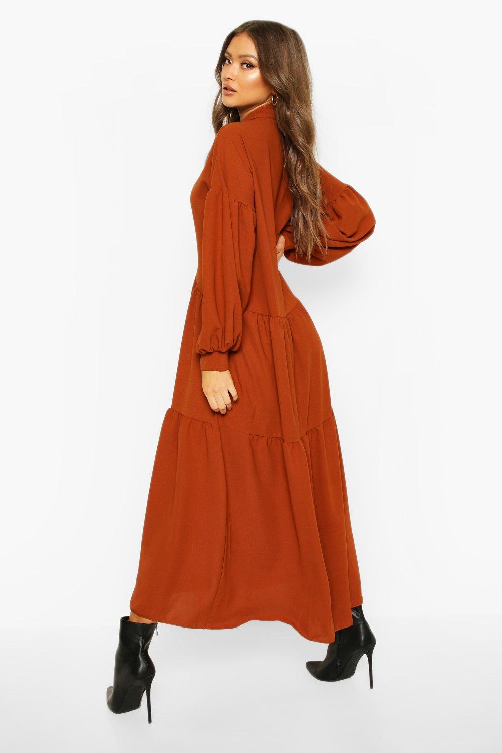 boohoo oversized dress