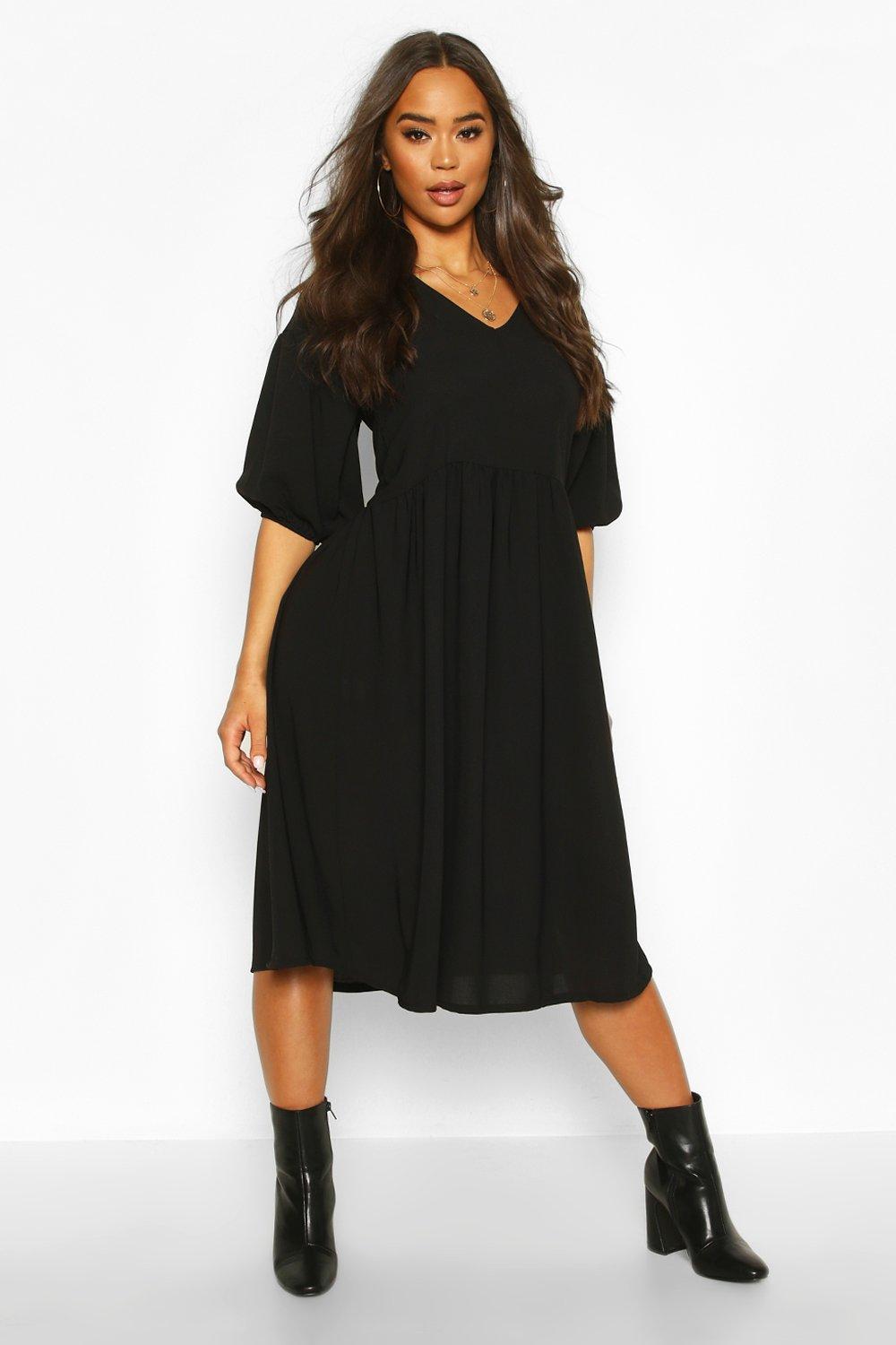 boohoo oversized dress