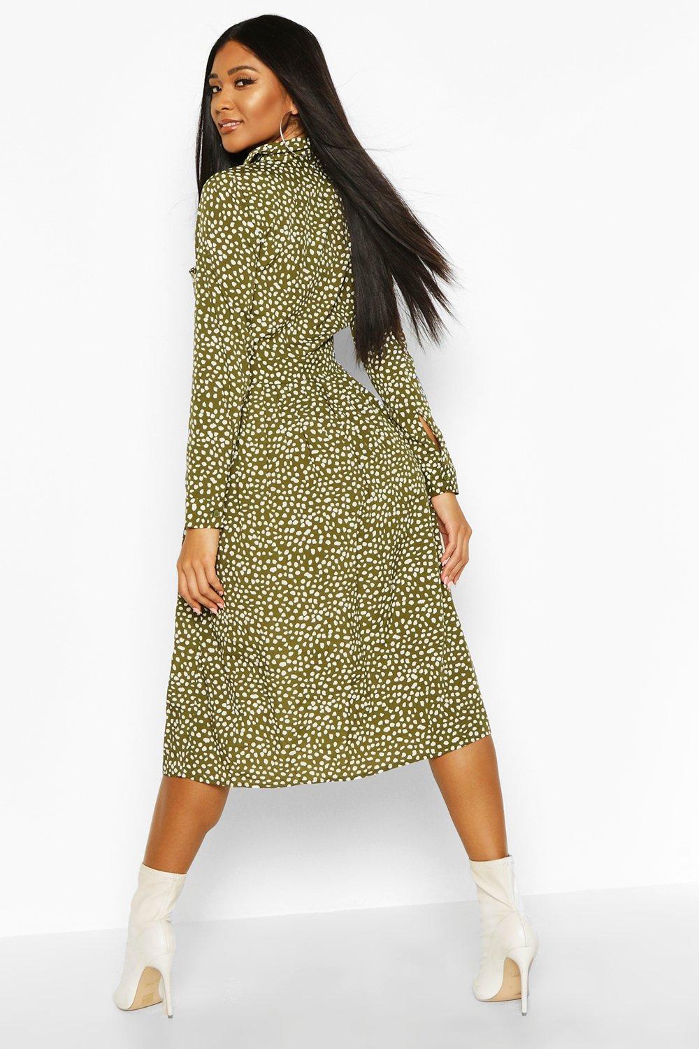Dalmatian shirt dress hot sale