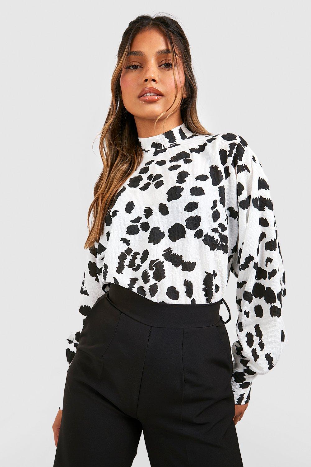 Boohoo hotsell dalmatian print