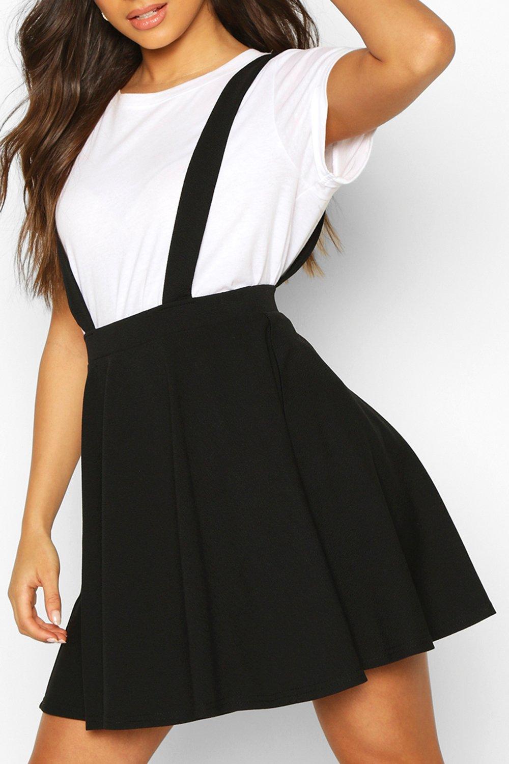 Boohoo pinafore skirt store