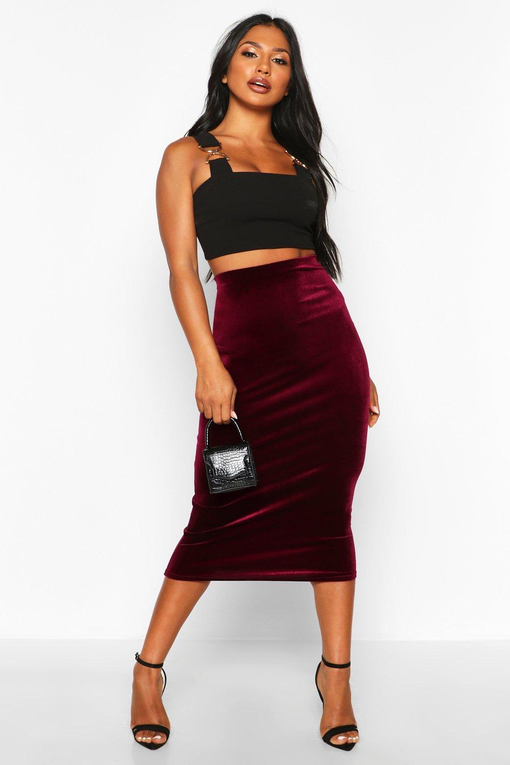 Velvet skirt shop nz