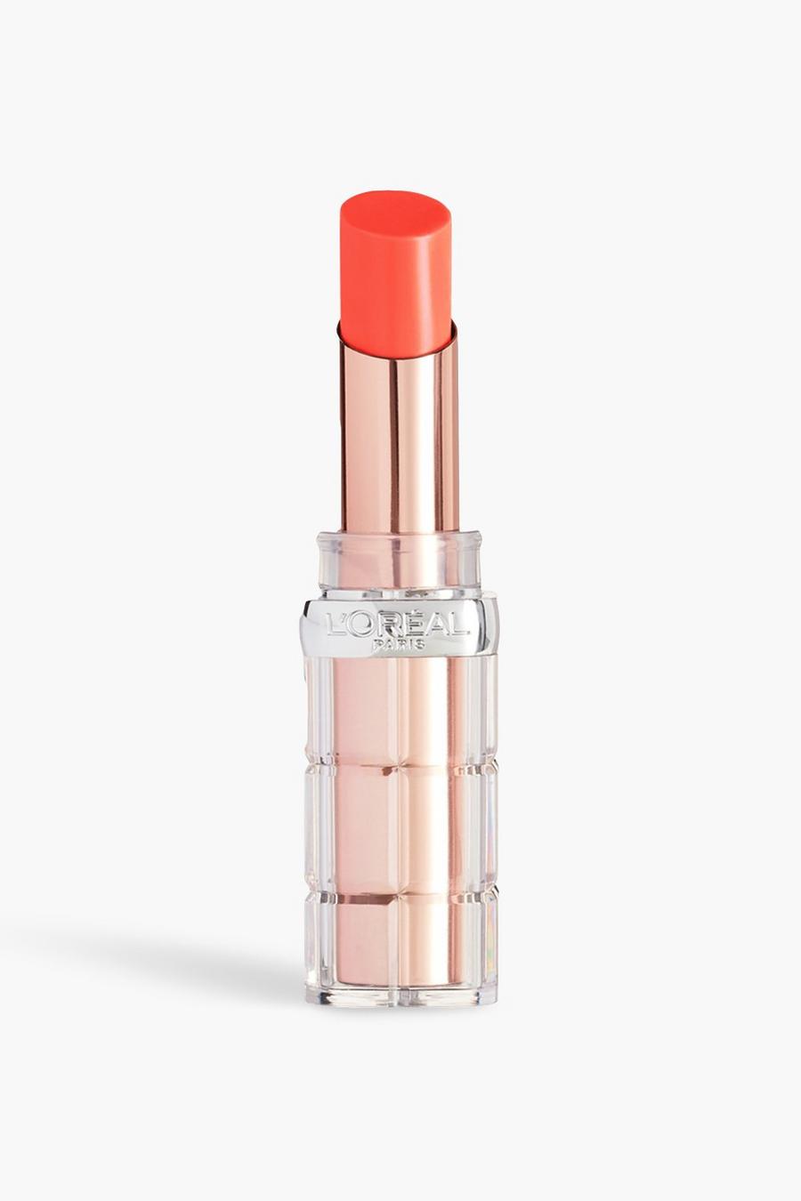 Orange L'Oreal Paris Plump & Shine Lipstick Nectarine image number 1