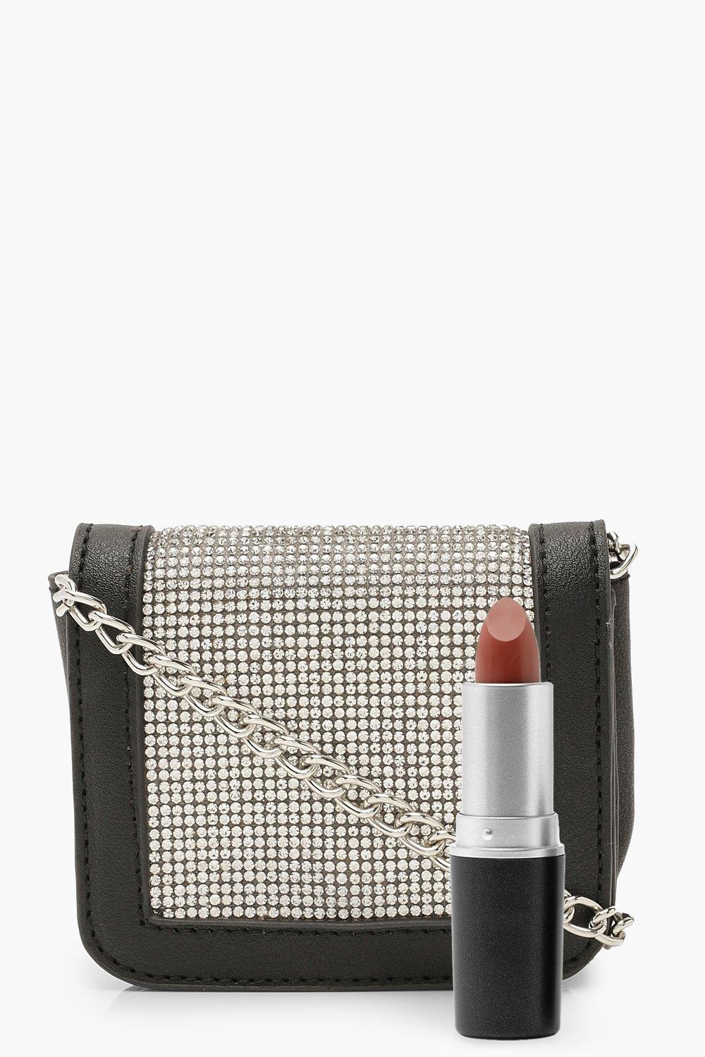 Diamante cross body bag deals