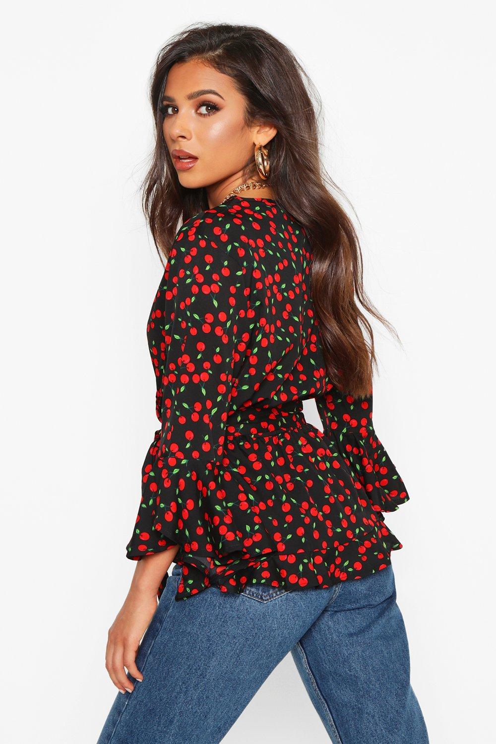 Blusa de online cerezas