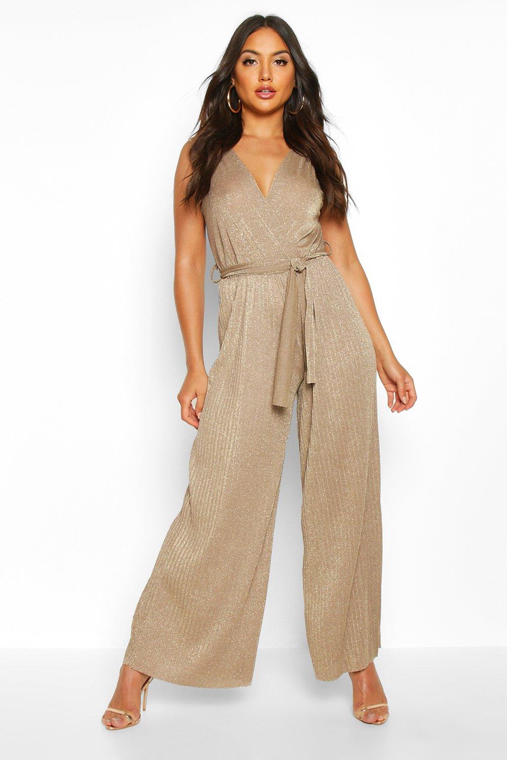 pleated jumpsuit uk