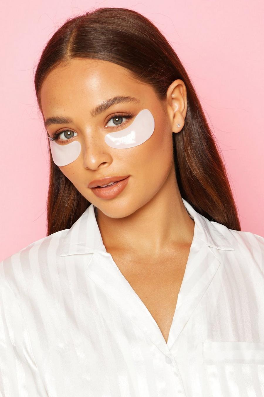 White Boohoo Plumping Gel Eye Patches image number 1