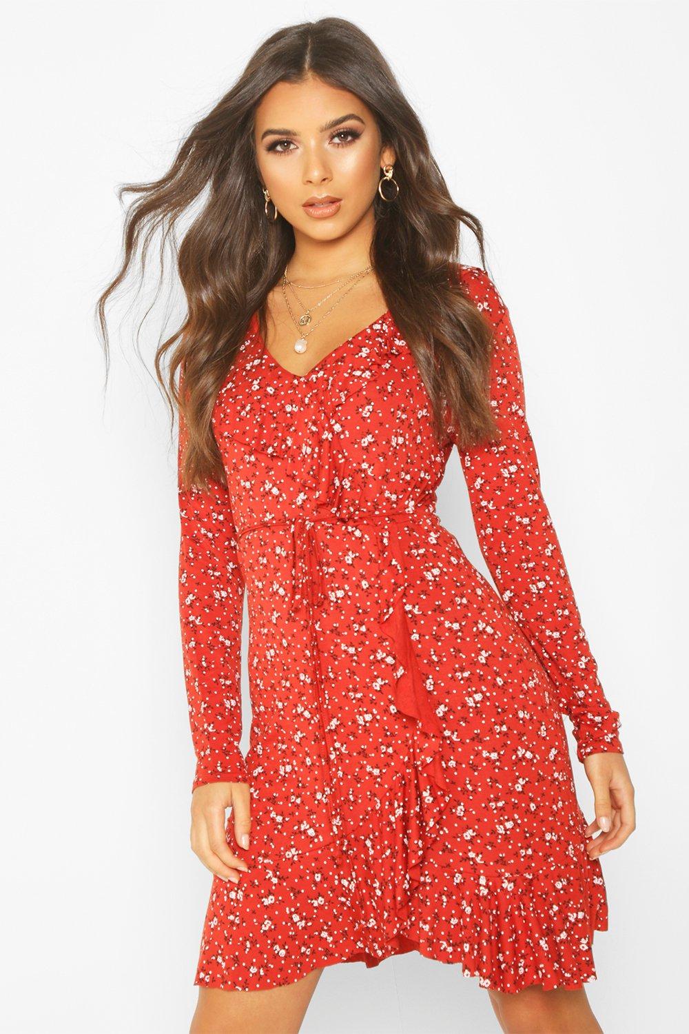 long tea dress uk