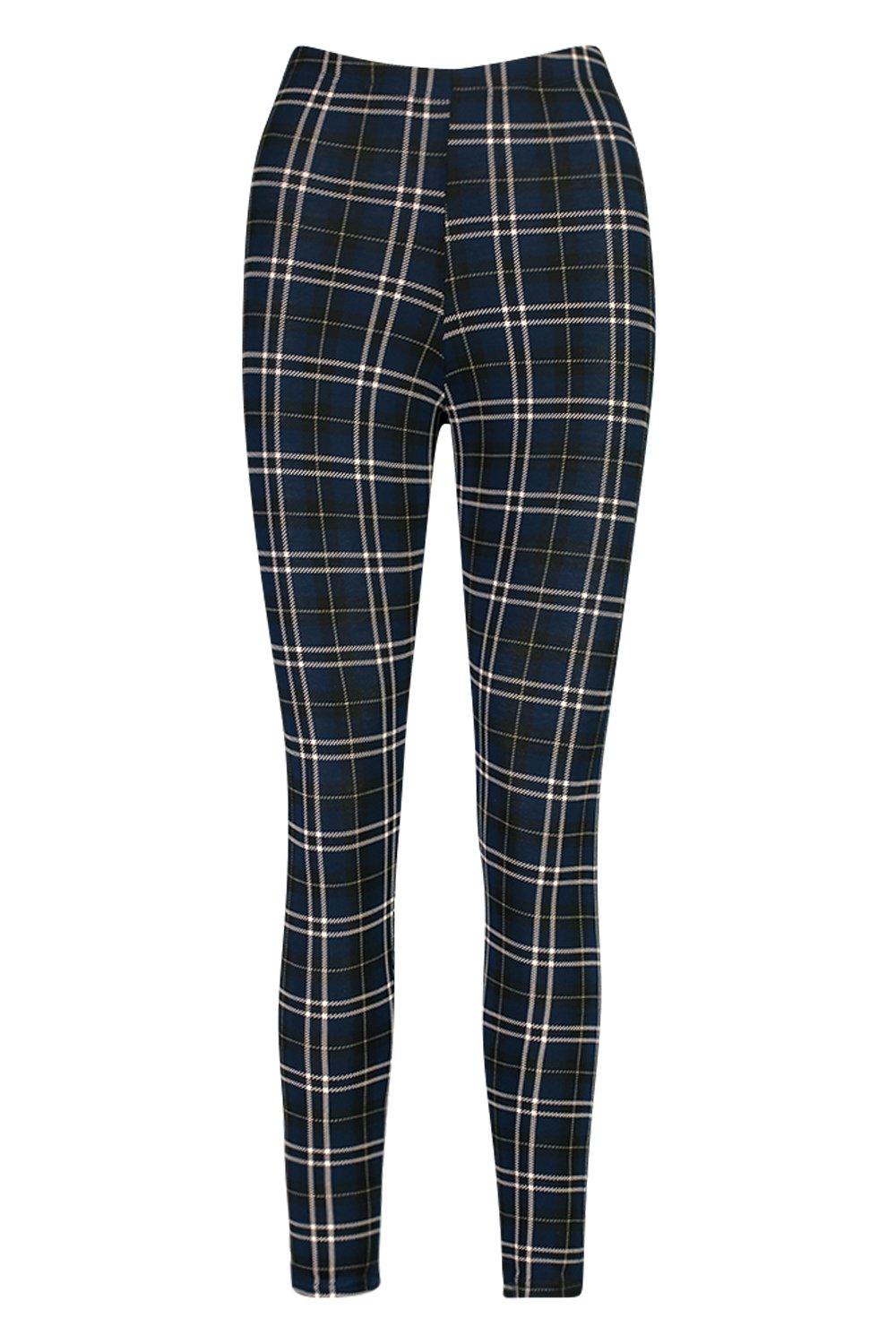 Skotskrutiga leggings Tartan - Leggings 