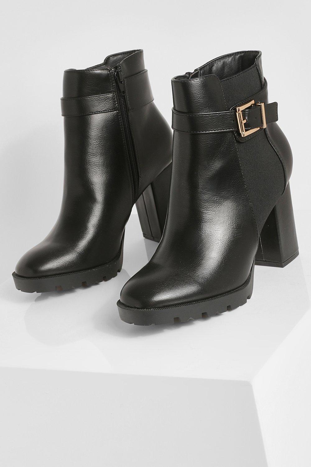 Buckle booties hot sale