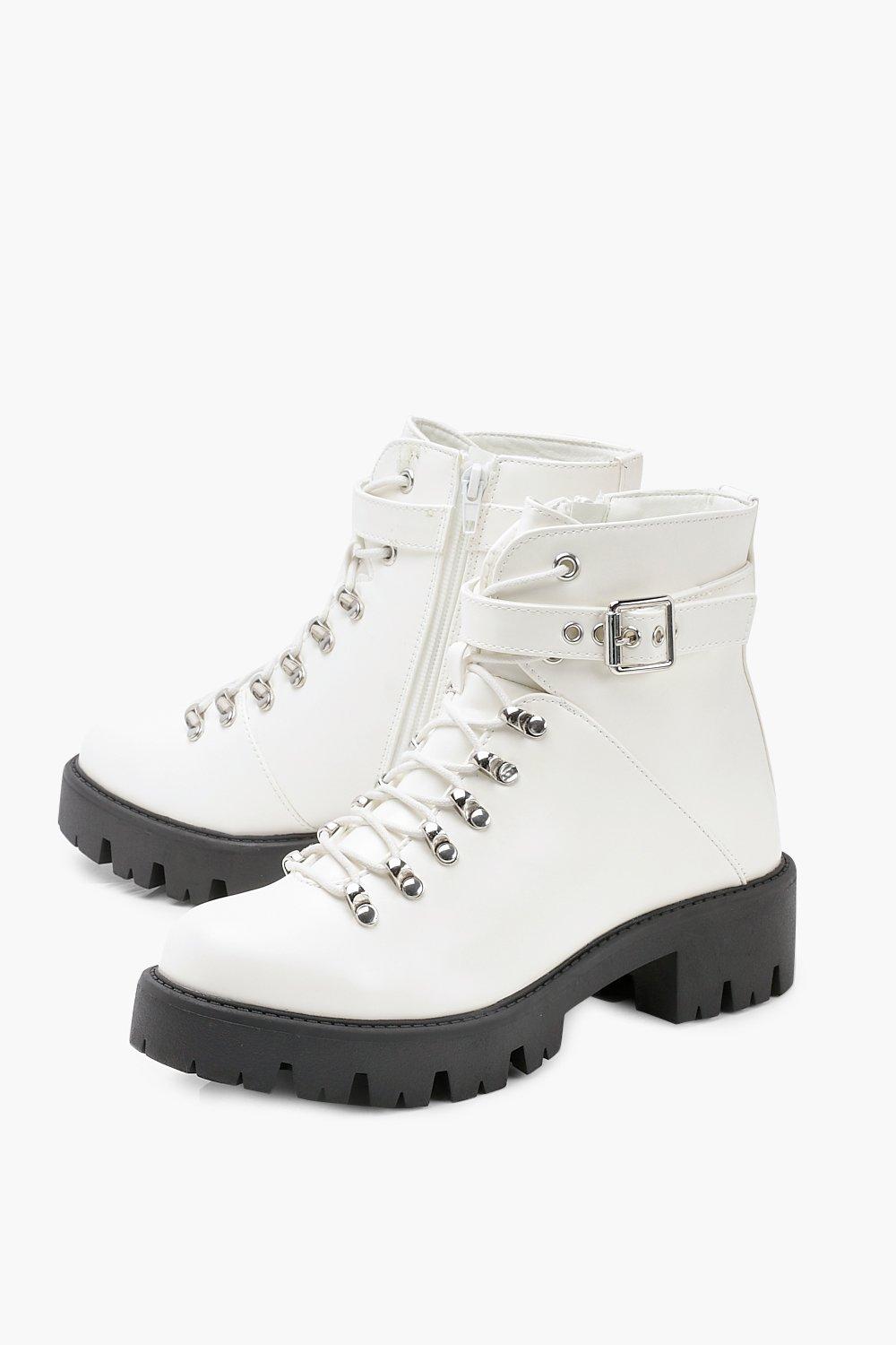 boohoo lace up boots