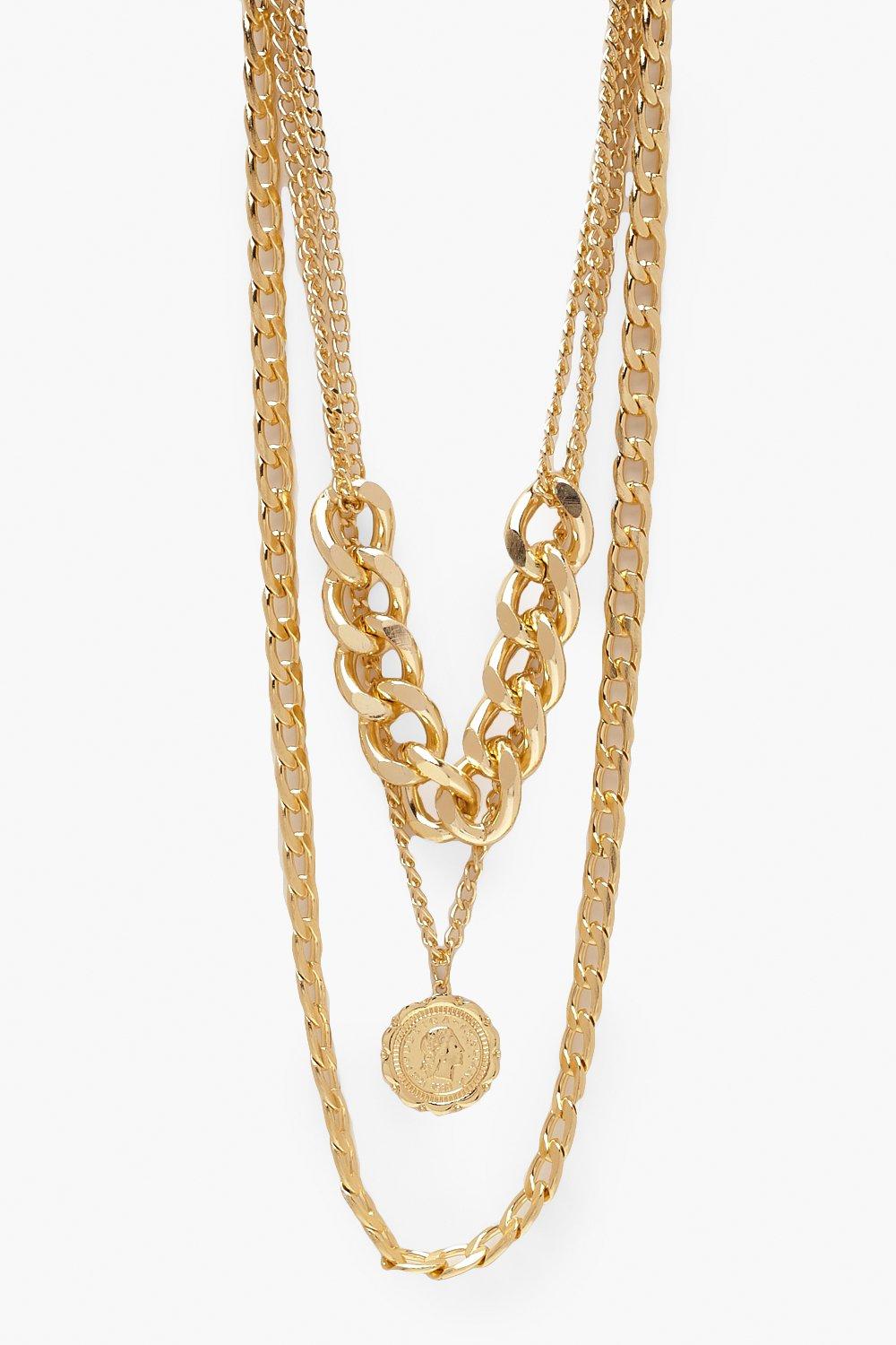 Boohoo deals layered necklace