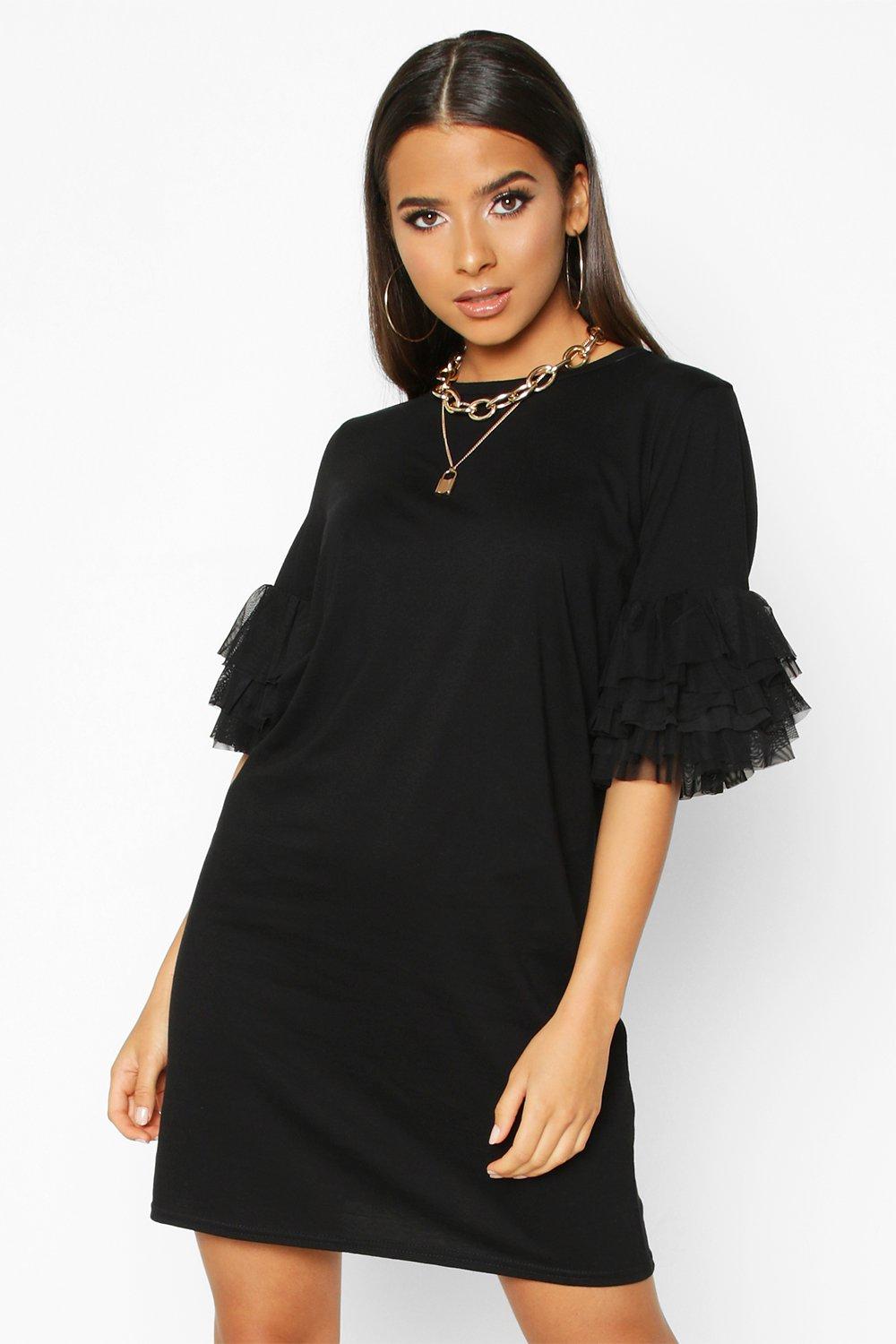tulle tshirt dress