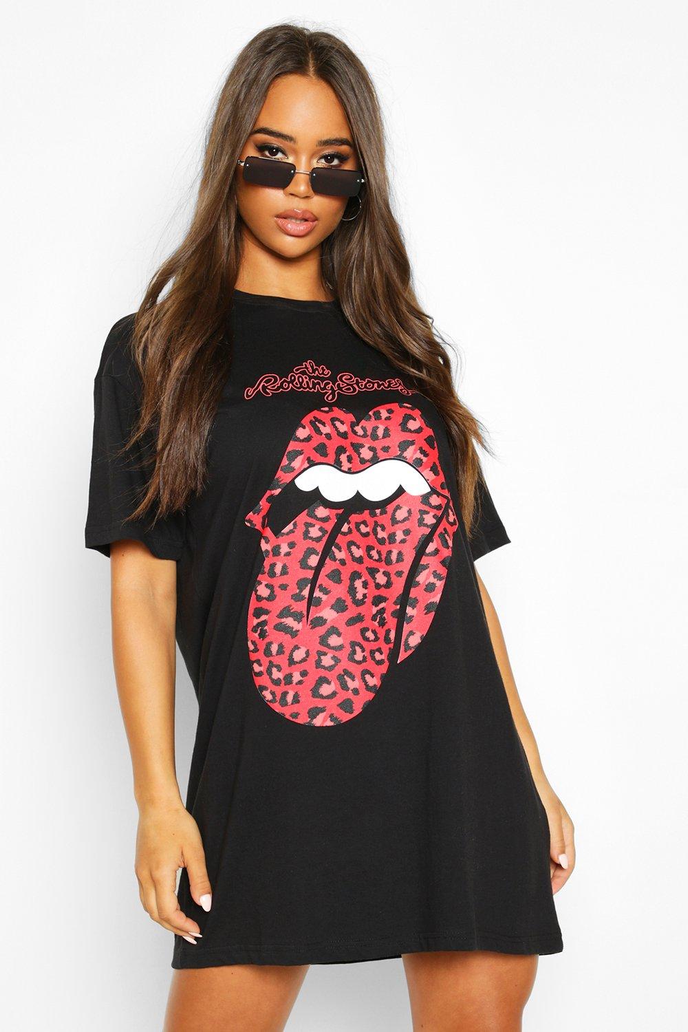 t shirt dress with lips